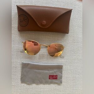 Ray Ban ROUND FLASH LENSES/ mirrored/ Excellent condition
